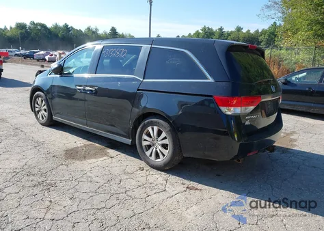 2016 Honda Odyssey Ex-L из США, поврежденный, VIN 5FNRL5H68GB106874
